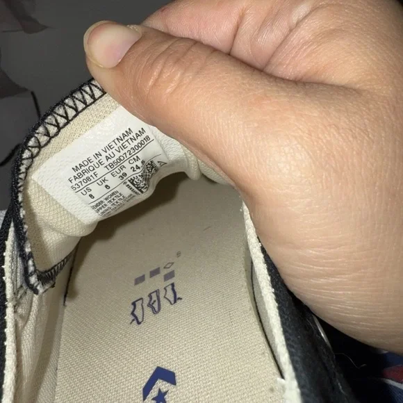 Converse CT All Star ShoreLine Slip Women's Shoes Black-Mason-White 559358f - Picture 6 of 6